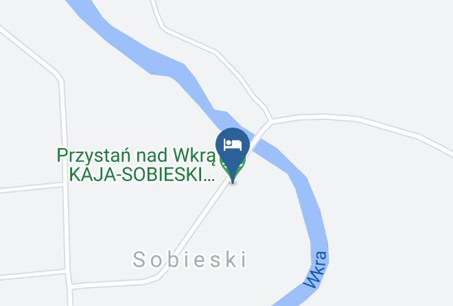 Przystan Kaja Sobieski Nad Wkra Map