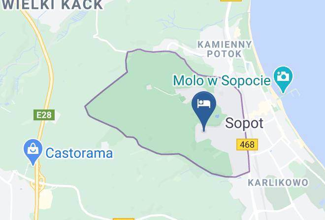 Sopot - Przytulne Sloneczne Mieszkanie 2 Pokojowe Maps