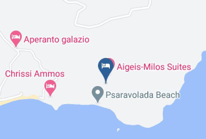 Milos - Psaravolada Resort Maps