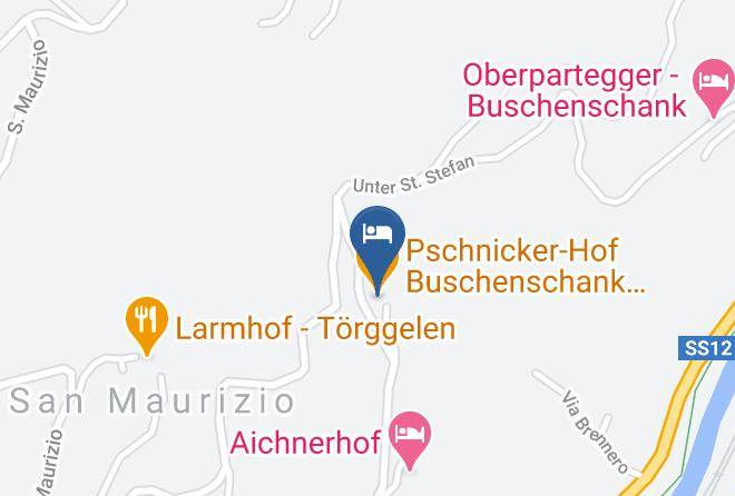 Bolzano - Pschnicker Hof Buschenschank Torggelen & Schnapsbrennerei Maps