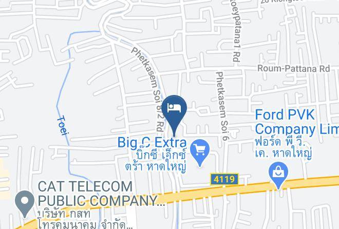 Amphoe Hat Yai - Psextra Hotel Maps