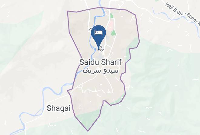 Peshawar - Ptdc Motel Saidu Sharif Maps
