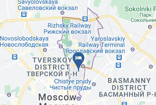 Moscow - Ptichka Inn Maps