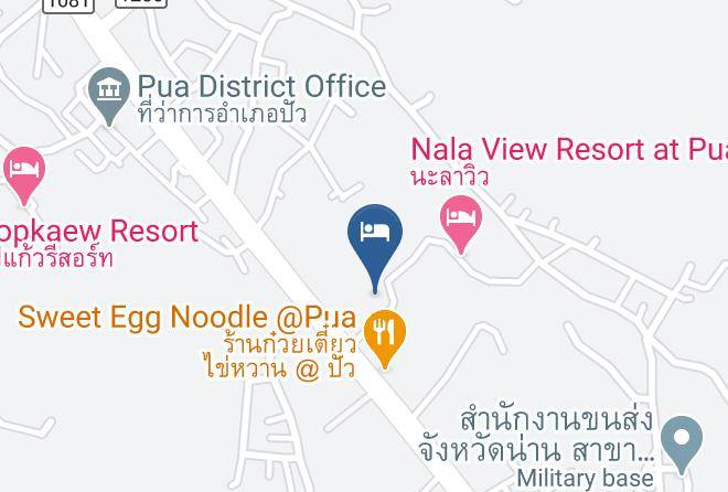 Amphoe Pua - Pua Sabai Resort Maps