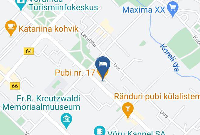 Voru Linn - Pubi Nr 17 Maps