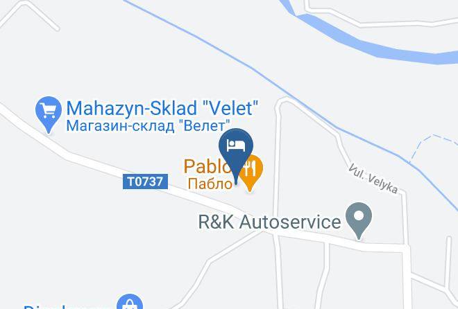 Khust Raion - Publo Spa Hotel Maps