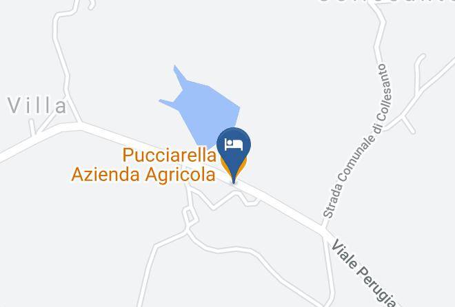 Perugia - Pucciarella Azienda Agricola Maps