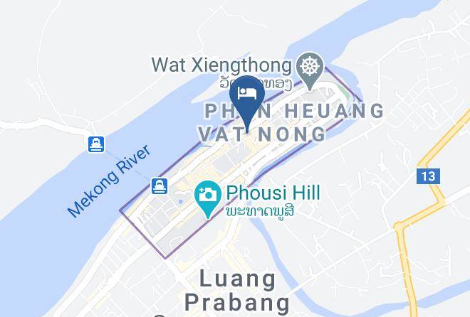 Louangphrabang - Puck Luck Kitchen Maps