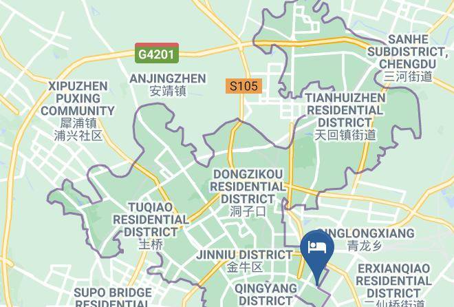 Chengdu - Pudding Hotel Maps