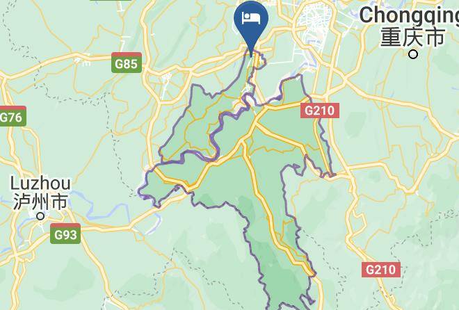 Jiangjin District - Pudding Hotel Maps