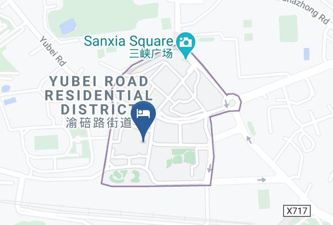 Shapingba District - Pudding Hotel Maps