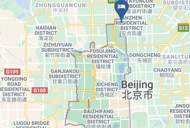 Xicheng District - Pudding Hotel Maps