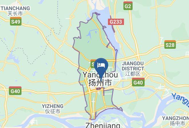 Yangzhou - Pudding Hotel Maps
