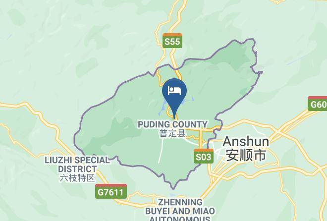 Anshun - Puding Lincheng Hotel Maps