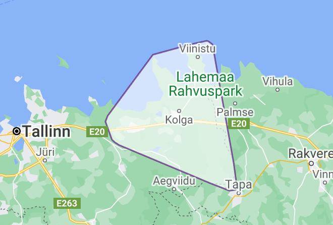 Kuusalu Vald - Pudisoo Puhkemaja Maps