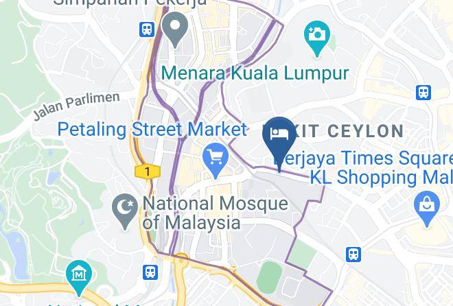 Kuala Lumpur - Puduraya Hotel Maps
