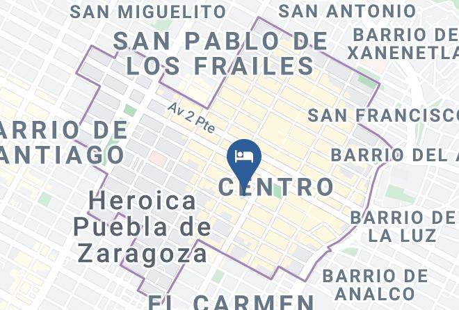 Heroica Puebla De Zaragoza Puebla - Hotel Puebla Plaza Maps