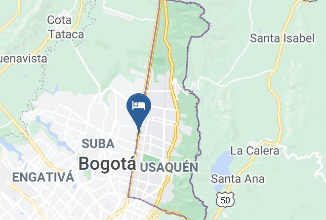 Pueblito De Yerbabuena Map