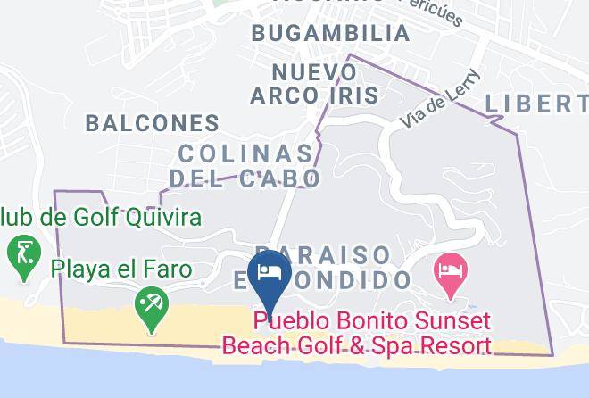 Los Cabos - Pueblo Bonito Pacifica Golf & Spa Resort Maps