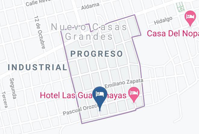 Casas Grandes - Pueblo Del Soul Maps