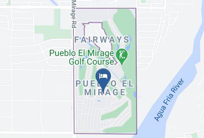 Maricopa - Pueblo El Mirage Rv Resort Roberts Resorts Maps