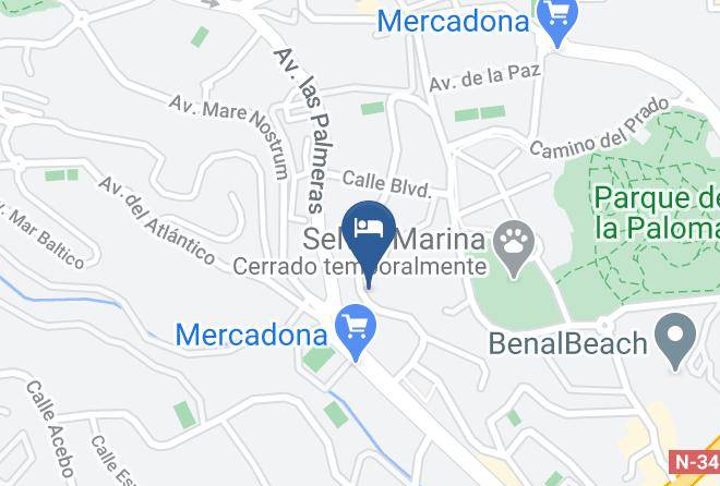 Malaga - Pueblo Evita Hill Maps