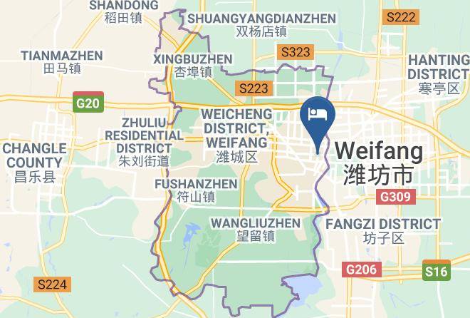 Weifang - Pueblo Hotel Maps