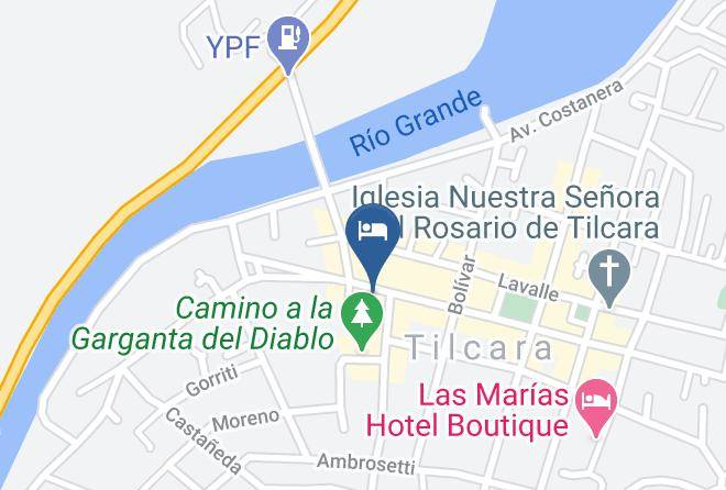 Tilcara - Pueblo Indio Maps