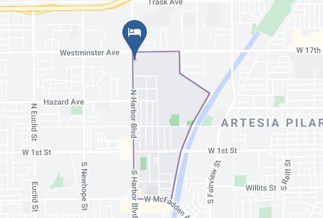 Orange - Pueblo Motel Maps