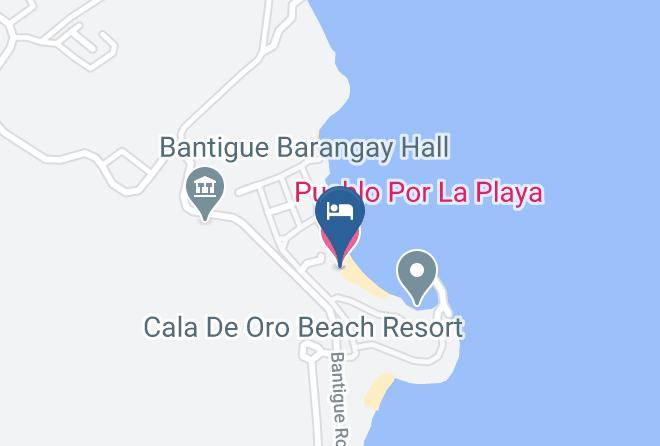 Pueblo Por La Playa Map