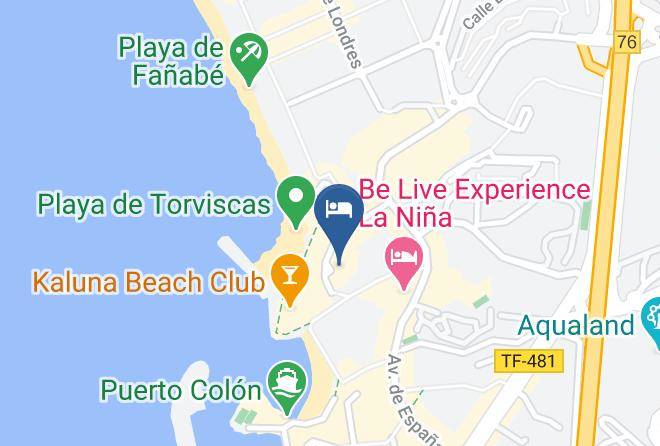 Santa Cruz De Tenerife - Pueblo Torviscas Maps