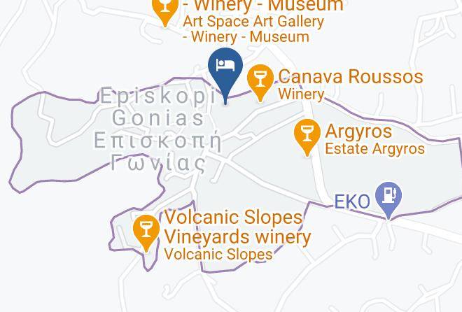 Thira - Pueblo Viejo Suites Maps