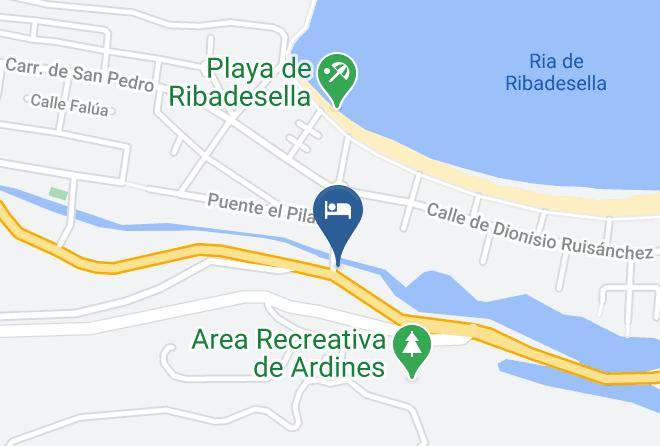 Asturias - Puente Del Pilar Maps