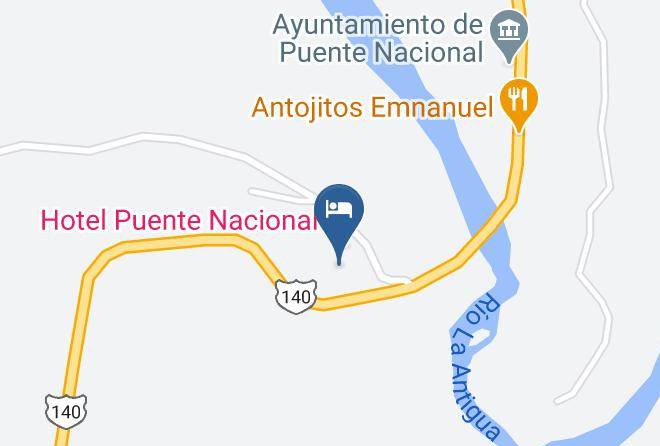 Puente Nacional - Hotel Puente Nacional Maps