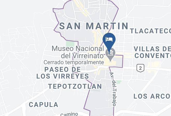 Tepotzotlan - Puerta Al Virreinato Hotel Boutique & Restaurant Maps