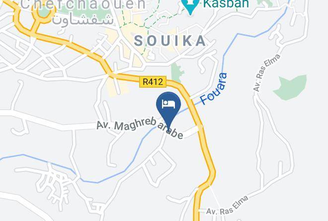 Chefchaouen - Puerta Azul Maps