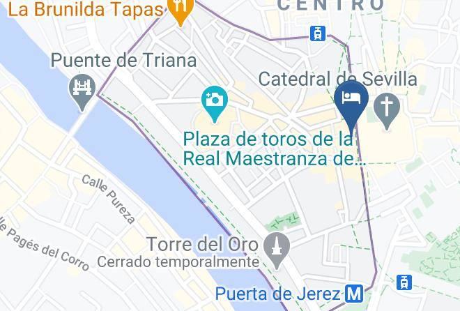 Seville - Puerta Catedral Suites Maps