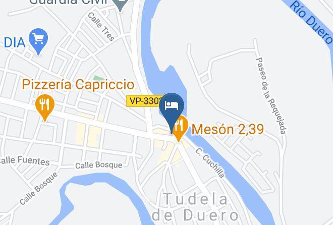 Hotel Puerta Del Arco Map
