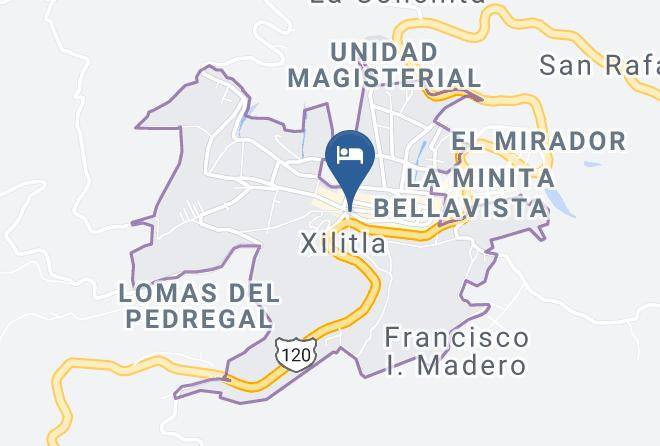Xilitla - Hotel Puerta Del Cielo Maps