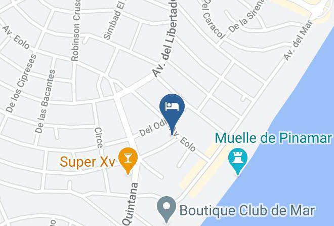 Pinamar - Hotel Puerta Del Sol Pinamar Maps