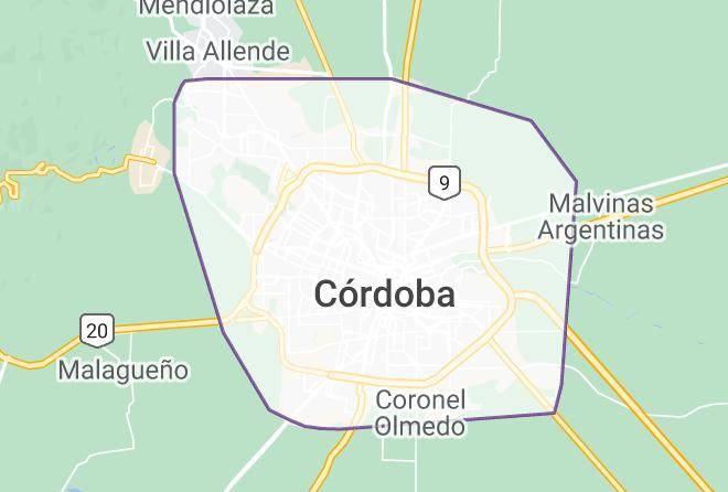 Cordoba - Puerta Del Viajero Maps