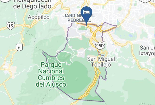 Tlalpan - Hacienda Pena Pobre Maps