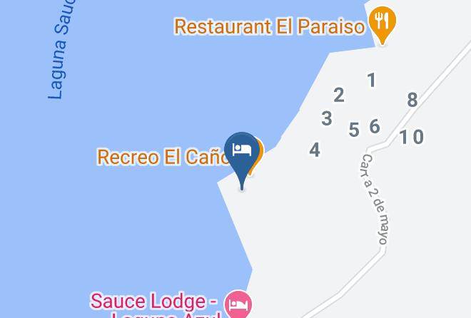 Sauce - Puerto Azul Sauce Hotel Maps