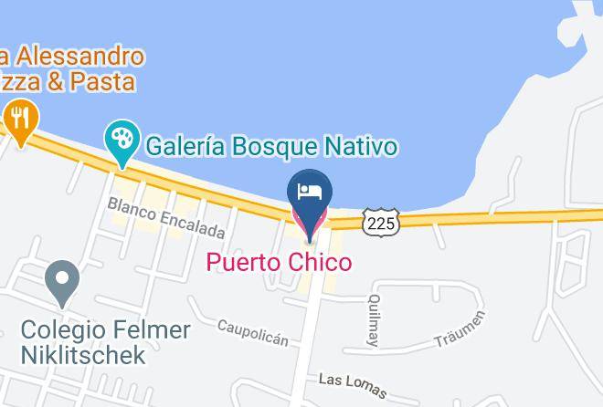 Llanquihue Province - Puerto Chico Hotel Maps