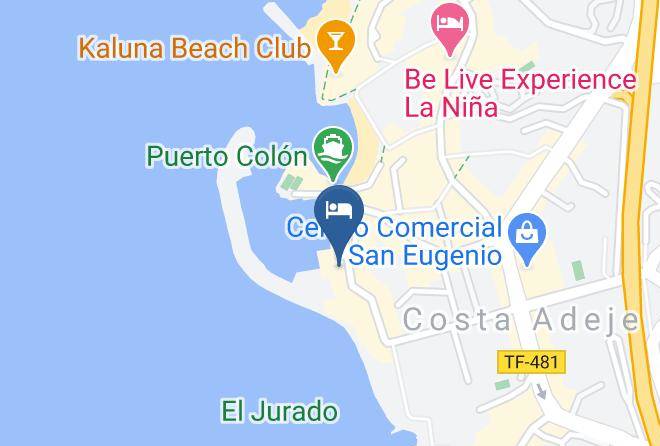 Santa Cruz De Tenerife - Puerto Colon Club Maps