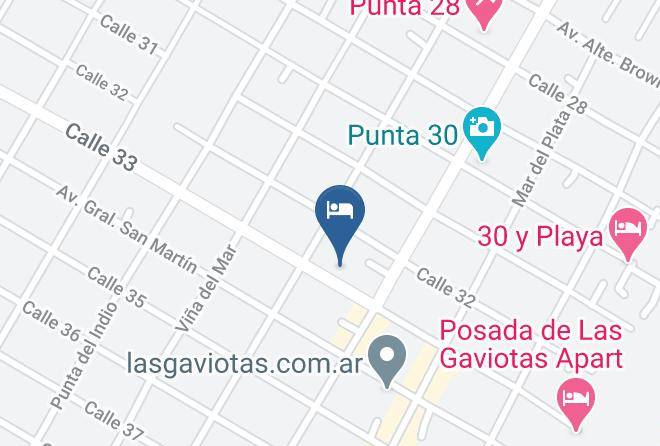 Villa Gesell - Puerto De Lilas Maps