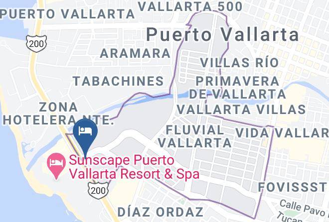 Puerto Vallarta - Puerto De Luna Condominiums Maps