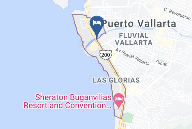 Puerto Vallarta - Puerto De Luna Pet Friendly & Family Suites Maps