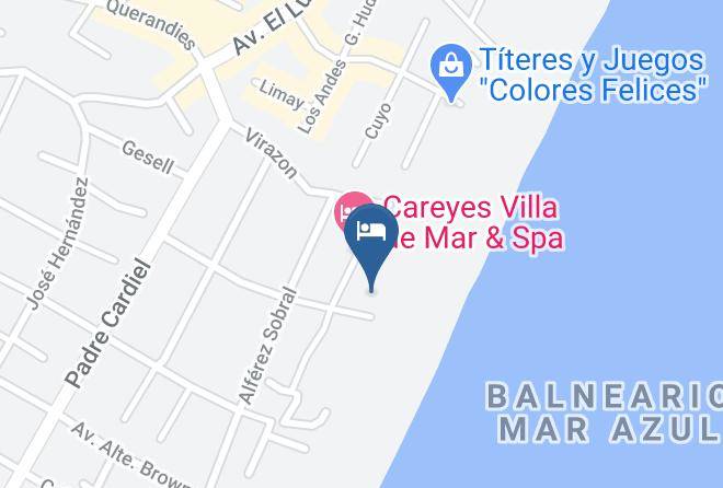 Villa Gesell - Puerto Delfin Maps