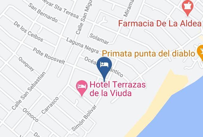 Rocha - Puerto Diablo Cabanas Maps